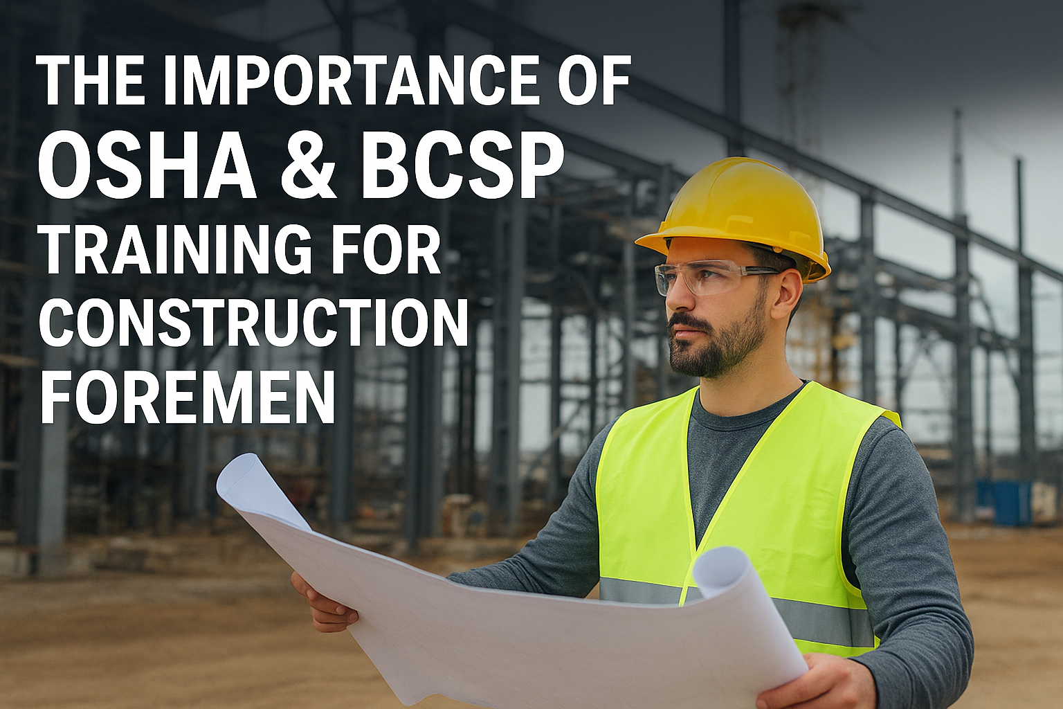 Why Foremen in Civil and Industrial Construction Need OSHA and BCSP Safety Training